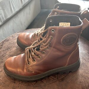 Palladium Brown Ankle Boots